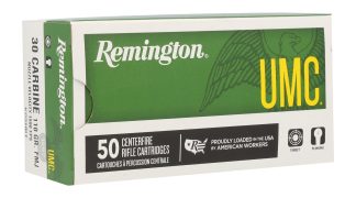 Remington Ammunition 23712 UMC Value Pack 30Carbine 110gr Full Metal Jacket 50 Per Box/10 Case