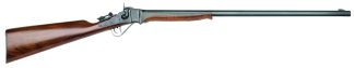 Chiappa Firearms 920192 Little Sharps  22 Hornet 1rd, 26" Blued Octagon Barrel, Color Case Hardened Metal Finish, Oiled Walnut Stock & Forend