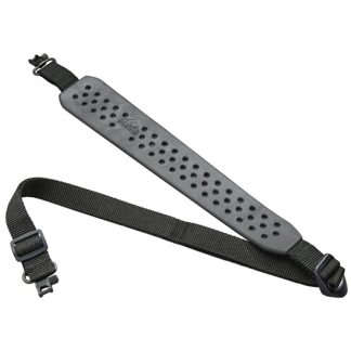 BUT SLING COMFORT V-GRIP BLK W/SWIVELS   (6)