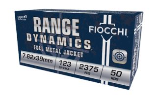 FIOCCHI 7.62X39 FMJ 123GR 50/500