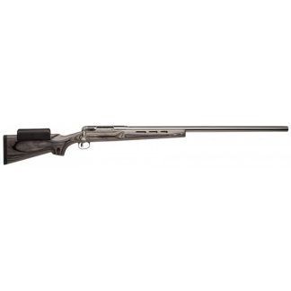 SAV 12F/TR TARGET 308WIN 30 SS BLK LAMINATE