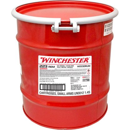 WIN LC 223REM 55GR FMJ 14000/1 (4) DRUM