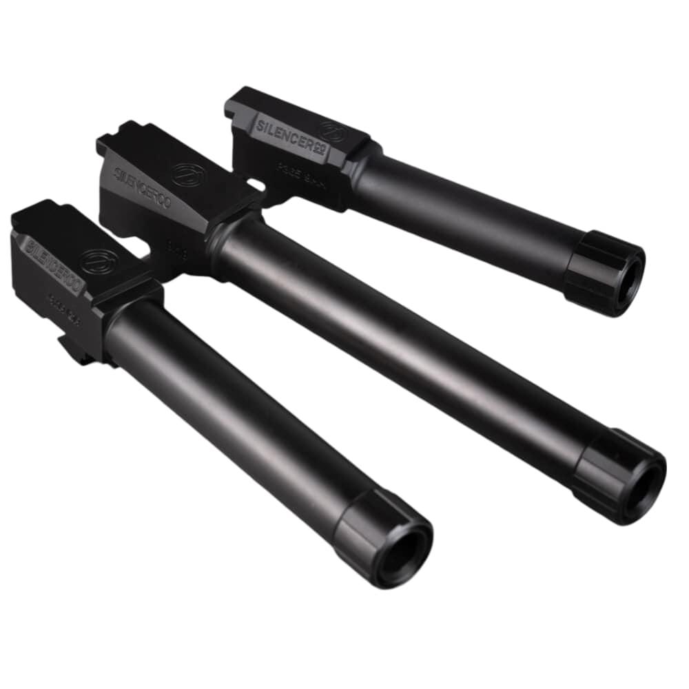 SilencerCo Threaded Barrel for Glock 23 40 S&W 9/16x24 4.5" Black