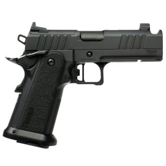 Tisas 1911 Carry DS Comp Handgun 9mm Luger 17rd Magazines(2) 4.25'' Barrel  QPQ Finish Manual Safety