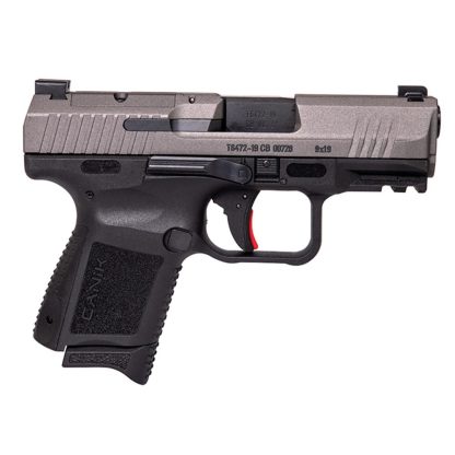 DEMO Canik TP9 Elite SC 9mm Luger 12rd Magazine 3.5" Barrel Tungsten Slide/ Black Grip